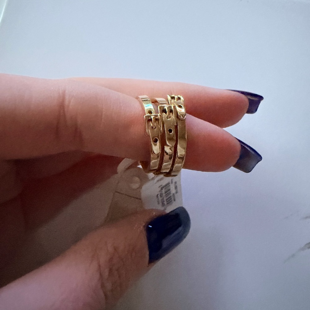 Michael Kors Gold Stackable Rings